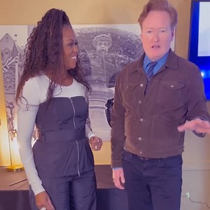 Get ready for big laughs and deep thought on this week’s episode of ‘The Light’ Podcast from @highergroundofficial. @conanobrien joins @michelleobama to talk about feeling out of place as an ‘other’ and it’s something you’re not going to want to miss. #TheLightxAudible adbl.co/3RmNkCA | Audible