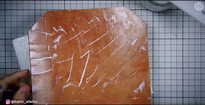 How to make a leather tray / Easy DIY