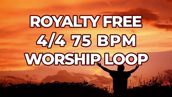 100% Free Worship Loops For Practice Sessions, Church Service & Production || 4/4 Loops #music