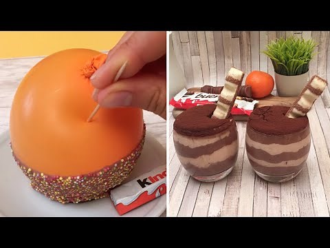 Your Favorite Chocolate Bars 🍫 Transformed into Ice Cream 🍦 Cake 🎂 Pudding 🍮 and More 🤤🍫🥳