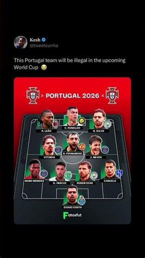 Is this the Best Portugal Team of all time?! #football #soccer