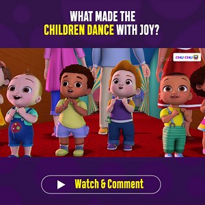 The children are super happy and elated. Want to know the reason behind their joy and happiness? Then, tune in with your child right away to watch the video ‘Circus Song’ on our YouTube channel and comment the answer below! Have fun and sing along with your little one. https://bit.ly/3dsjtGy #ChuChuTV #NurseryRhymes #BabyTaku #ToddlerActivities #Circus | ChuChu TV Kids Songs & Stories
