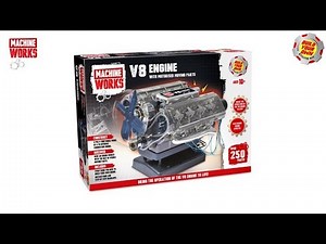 Machine Works - V8 Engine. Engine Model Demo