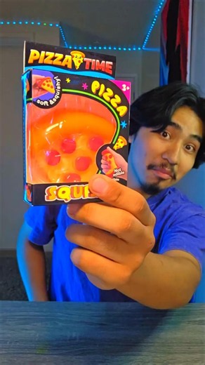 Opening SLIMEY Pizza Squishy! #squishy #shorts #lexterdudeb