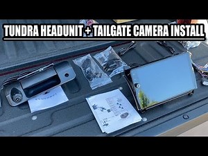 How to Install a Headunit and Backup Camera on a Toyota Tundra