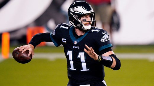 359 passing yards, 3 total touchdowns, and a fourth-quarter comeback for Carson Wentz in Week 7. #NYGvsPHI | NFL