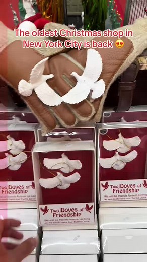 The FIRST & OLDEST Christmas shop in New York City celebrating 40 years! It’s been an honor serving millions of you for over 4 decades! #homealone #christmasinnewyork #turtledoves #christmascountdown #timessquare