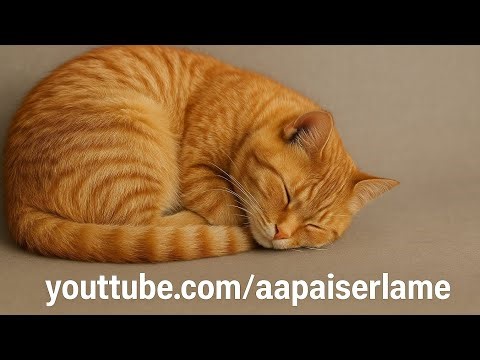 3h d’ambiance cosy • Chat qui dort près de la fenêtre | Relaxation, sérénité,