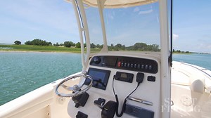 The Fisherman 216 was built as a fishing boat, but it offers amenities attractive to families. To learn more watch the full Grady-White Fisherman 216 boat review here: sfmag.co/du4mtG [sponsored] | Sport Fishing Magazine