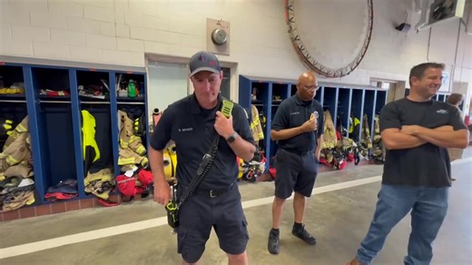 27K views · 428 reactions | Firefighter Bender signing off the air for one last time! | Ocean City Firefighters Association | Facebook