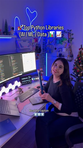 Top 10 Python Libraries - AI/ML/Data #python #datascience