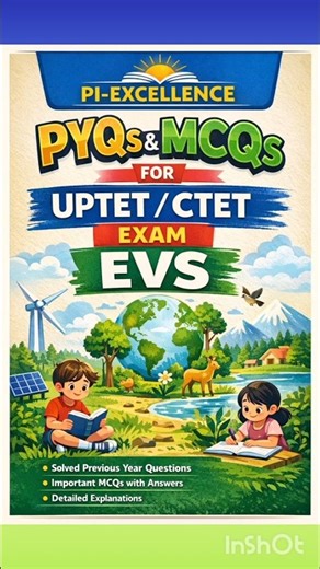 Day 19 EVS PYQ & MCQ | Plants 🌱 | CTET & UPTET Practice | Pi-Excellence