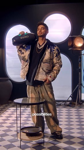 Talha Anjum on Instagram: "KYA SOUND HAI! 🔥 Loud, Compact, and impossible to ignore. THUNDER PRO Get extra 10,000 rs off on Limited Pre-Orders. • Powerful 120W output • RGB lights that pulse with the beat • BT version five point three seamless connectivity • Splash resistant IPX6 • Up to 08 hours of playback time. #zerolifestyle #thunderspeaker #zerospeaker #kyasoundhai"