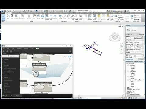 Dynamo- Revit- Pipes & fittings from CAD