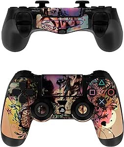Doom and Bloom - PS4 Controller Skin Sticker Decal Wrap (Controller NOT Included)