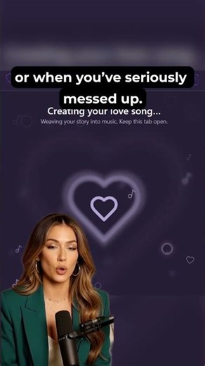 I made an app that turns love stories into real songs — in minutes.