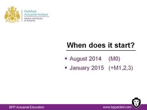 Certified Actuarial Analyst (CAA) Overview