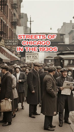 A rare look at the streets of Chicago in the 1930s, where everyday life unfolded during one of the toughest chapters in American history. Busy sidewalks, working-class neighborhoods, and immigrant communities paint a powerful picture of resilience, struggle, and survival in the heart of a growing city during the Great Depression. #viraltune #Chicago1930s #HistoricChicago #GreatDepressionEra #VintageAmerica #RareHistoricalFootage #UrbanHistory #AmericanHistory #StreetLife #ColorizedFootage #Histo