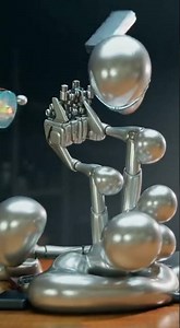 Apile of old phones vibrating on a table