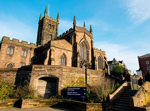Urgent repairs being done at Wolverhampton's 1,031-year-old main church following falling masonry