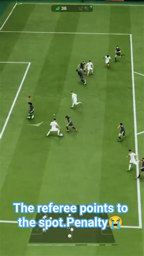 EA The referee points to the spot.Penalty ⚽midgamer😭