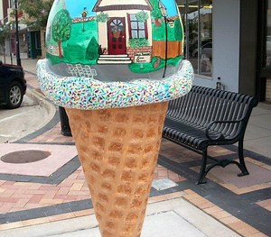 Le Mars Ice Cream Sculptures | Le Mars, Iowa | Travel Iowa