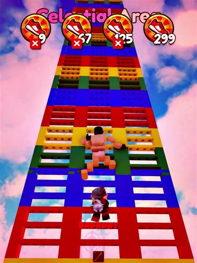 Can Rainbow Ladder Save Me from the Red Tsunami?🌊 #roblox #escapetsunamiforbrainrots #baorduy #usa