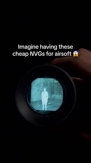 Cheap night vision is literally too OP 😭🙏 #hunting #camping #airsoft #fyp