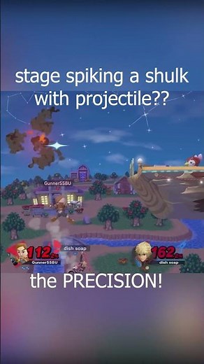 CRAZY Rocket Stage Spike vs. Shulk! - Smash Ultimate Highlight