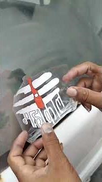 How to Apply Sticker on Car or Bike Like a Pro | Easy DIY Installation