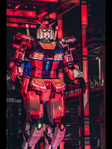 実物大ガンダムの高画質動画　#動くガンダム #ガンダム #実物大ガンダム #横浜ガンダム