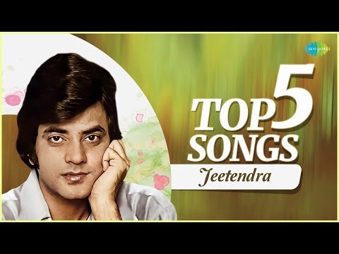 Top 5 Songs of Jeetendra | Musafir Hoon Yaron | Aane Se Uske Aaye Bahar | Kitna Pyara Wada Hai