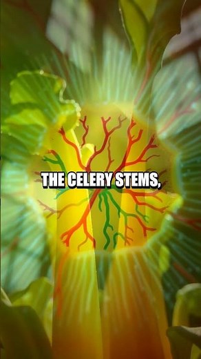 Colorful Water Travel A Home Plant Transpiration Experiment