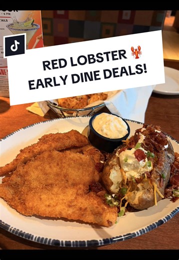 🦞 Let me know in the comments if you’re gonna snag these dine deals! #redlobster #food #deals #fish #fooddeals @Red Lobster