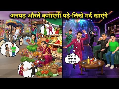 अनपढ़ औरतें काम आएंगे पढ़े-लिखे मर्द खाएंगे || Illiterate women will be useful, educated men will...
