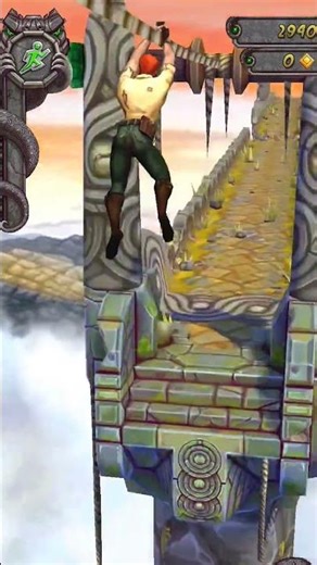 how to play temple run in mobile
