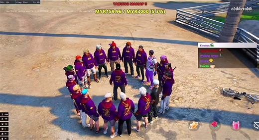 Exploring FiveM Roleplay with 7 Dragon Characters