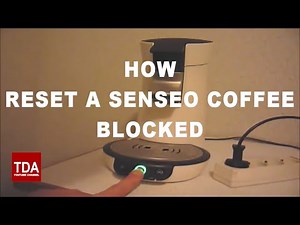 Reset Senseo Blocked, Réinitialiser, réparer une cafetière Senseo bloquée ou suite à détartrage