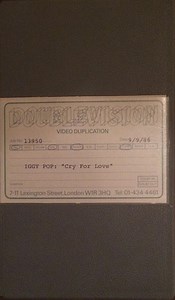 Iggy Pop - Cry For Love