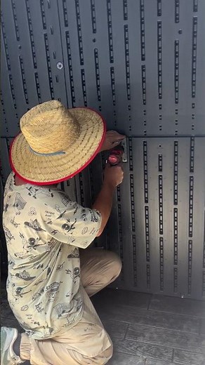 Outdoor Storage Shed Installation on a Reinforced Wooden Base | Los Angeles Project