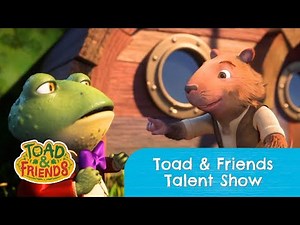 Toad & Friends Has Got Talent: Riverbank Edition 🎤 | English Cartoons For Kids