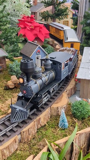 G Scale Model Train at the Missouri Botanical Gardens