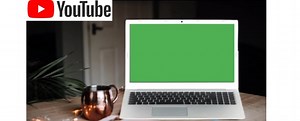 Laptop Green Screen, Green Screen Videos, Green Screen. Free Stock Video