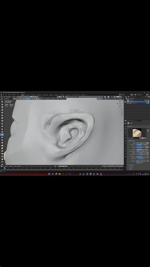 Create 3d character in blender pt21 #3d #blender #trending #viral #tutorial #music #artist #song
