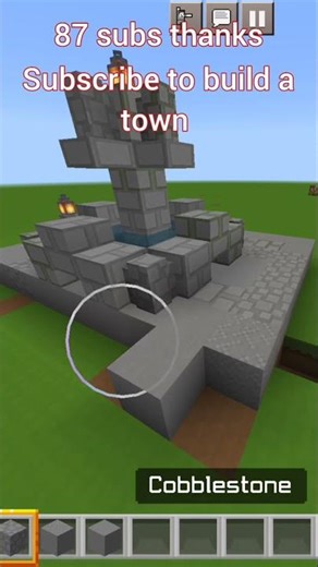 let's add more blocks...Subscribe #gaming #mobilegaming #minecraft