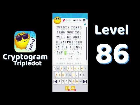 Cryptogram Tripledot Level 86 Answer | SolutionGuruji