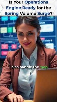 Is Your Operations Engine Ready for the Spring Volume Surge? #shorts