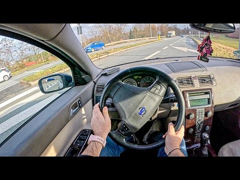 2006 Volvo S40 II [1.8 i 125HP] |0-100| POV Test Drive #1970 Joe Black