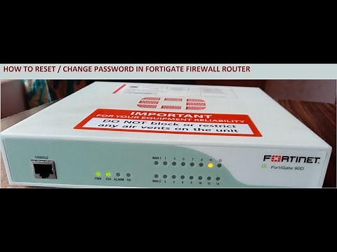 HOW TO LOGIN WITH CONSOLE & RESET PASSWORD FORTIGATE 90D PART 2| VIDEOS BY NIRAJ KUMAR