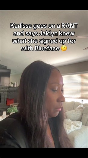 Karlissa seemingly goes on a RANT to excuse Blueface’s behavior. Keep in mind Jaidyn and Blueface got together in high school 13 years ago before the fame and money. #blueface #streamer #clips #jaidynalexxis #drama